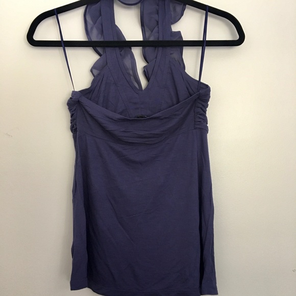 Express Ruffles Halter Top - Picture 3 of 9